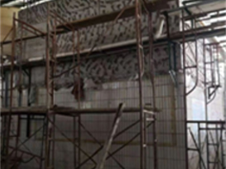 脫氮反應(yīng)器填料支架安裝1