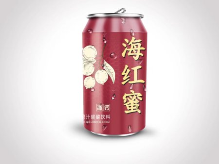 海红蜜果汁碳酸饮料330ml