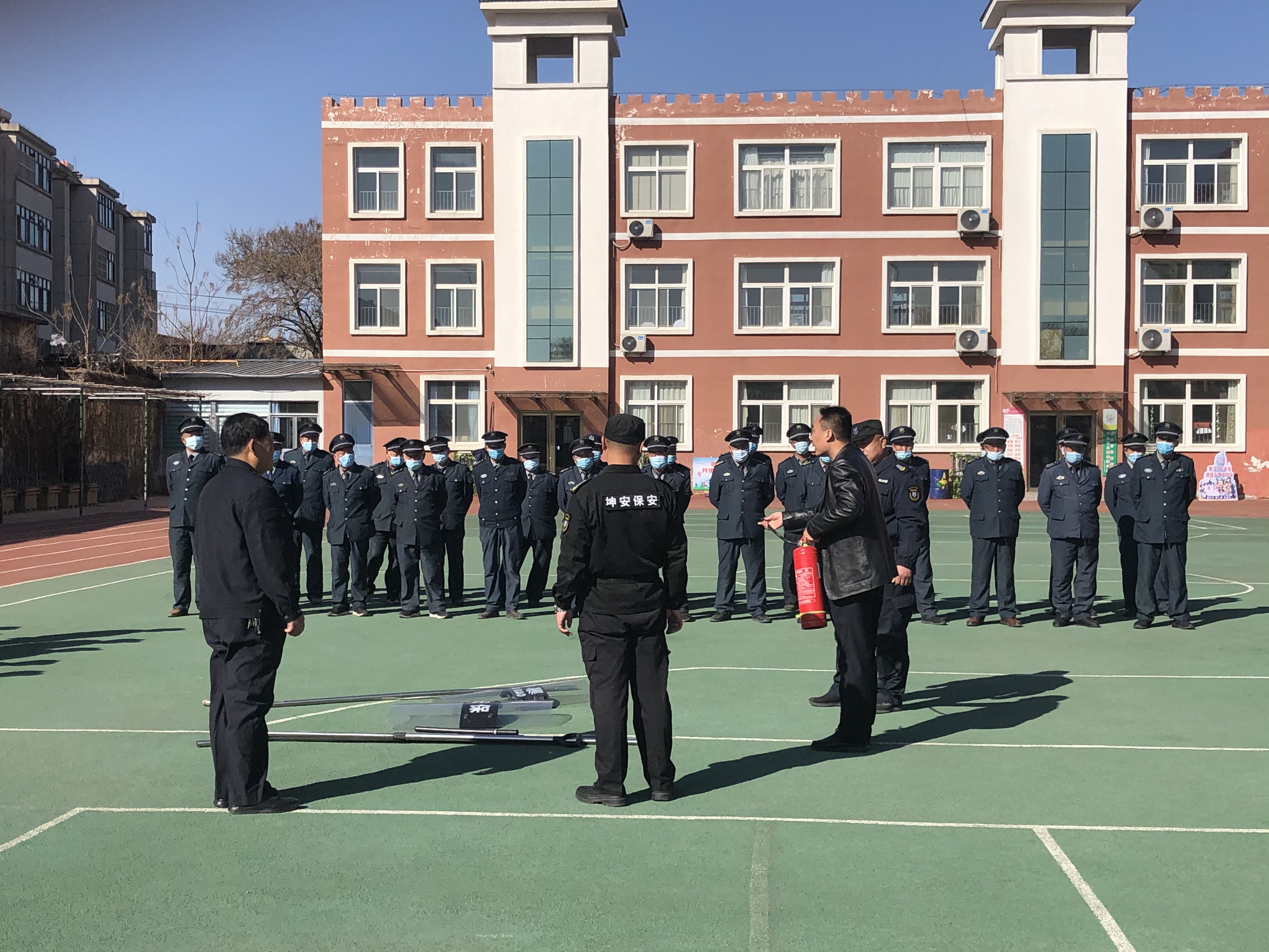 我公司2022年首季度保安員輪訓及黨員、退役軍人重溫誓詞活動(dòng)