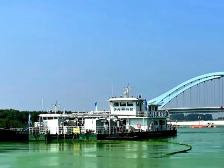 雷克環境中標肥西三河鎮藍藻磁捕平臺采購項目