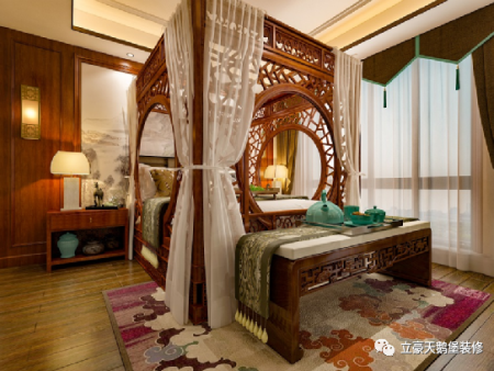 中式风格的卧室，可以有几种设计方法？