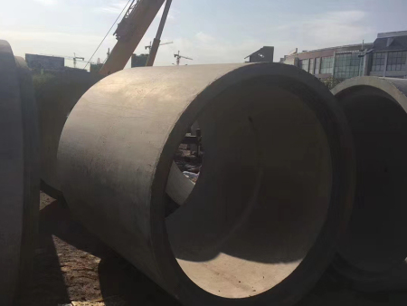 钢筋砼管施工现场-2