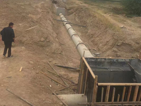 钢筋砼管施工现场-4