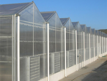 pc板连栋温室
