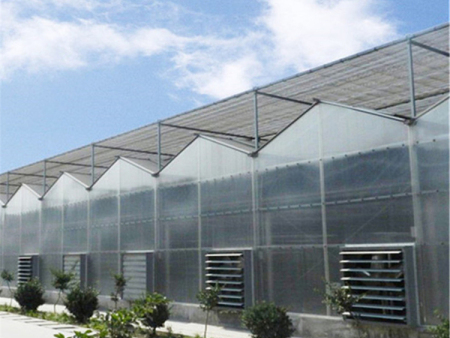 pc板连栋温室