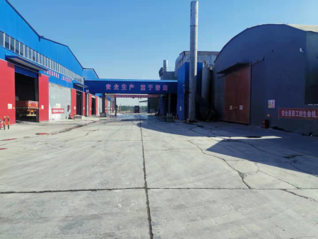 生产厂区南北主干道