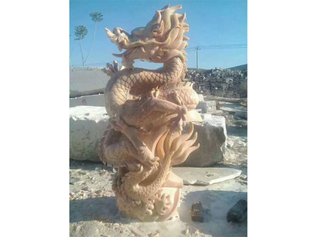 石雕动物