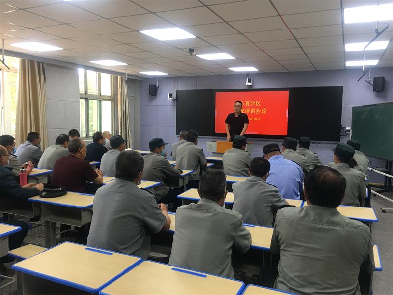 2022年山東坤安保安公司對東夏學(xué)區季度輪訓