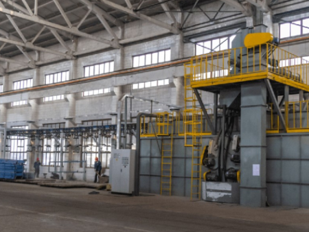 山東時(shí)風(fēng)集團(tuán)Q385懸鏈通過式拋丸機(jī) 山東時(shí)風(fēng)集團(tuán)Q385懸鏈通過式拋丸機(jī)