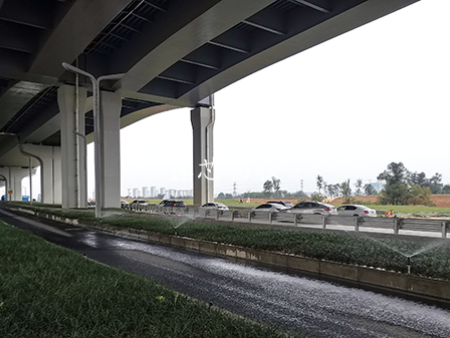 成都市大運會東西軸線一標景觀工程自動控制灌溉系統項目