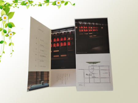 泰安宣传页_特种纸三折页