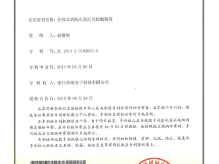 实用新型专利证书 (1) 实用新型专利证书 (1)