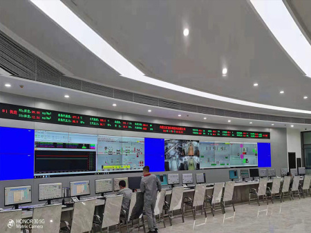热烈庆祝内蒙古汇能集团长滩电厂数字墙大屏幕调试投产成功。