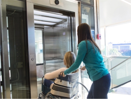Hospital elevator