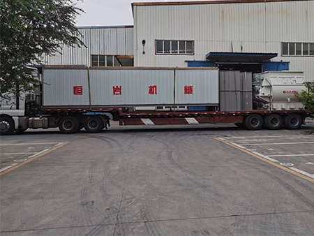 砂漿生產線設備（除塵器、混合機）發貨中