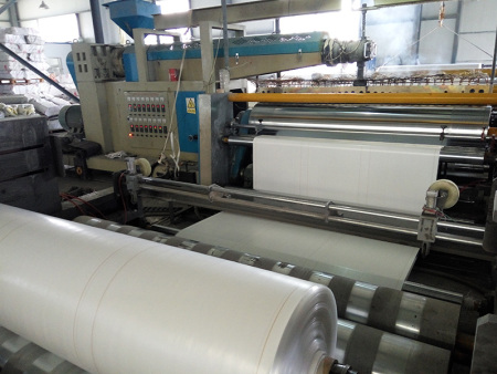 2400mm大膜头集装袋覆膜机