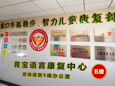 张家口育宝特殊儿童康复中心-张家口自闭症(孤独症)康复学校|张家口语言矫正训练|张家口感统训练|张家口注意力训练|张家口残疾人托养中心