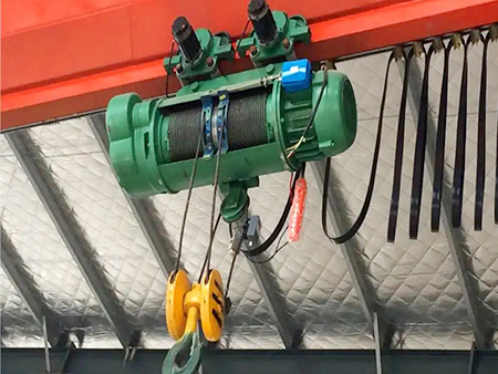 Wire rope electric hoist