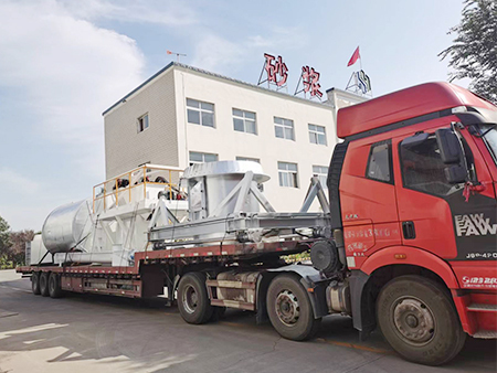 砂漿成套設備發貨中