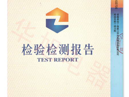 檢驗(yàn)檢測(cè)報(bào)告 檢驗(yàn)檢測(cè)報(bào)告