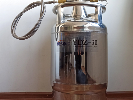 Refill the NMR with liquid nitrogen Bearing mold cold shrink treatment Bearing mold cold shrink treatment