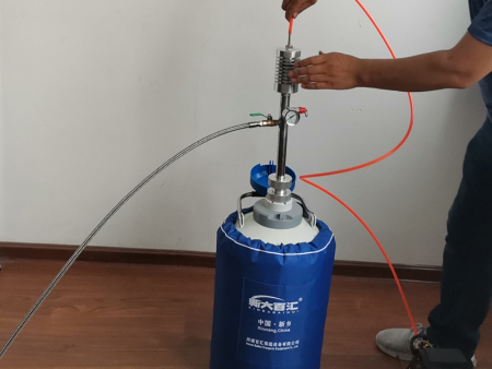 How to get liquid nitrogen out of tank?----the use of liquid nitrogen pump