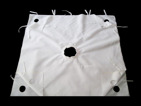 Filter cloth of plate and frame filter press
