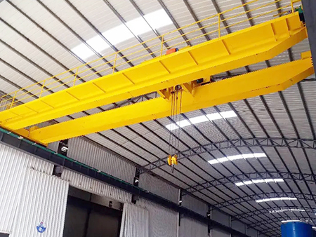 Single beam crane