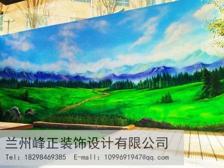 兰州墙体彩绘