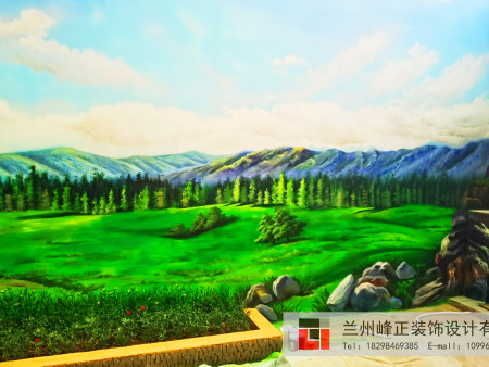 甘肃墙体彩绘