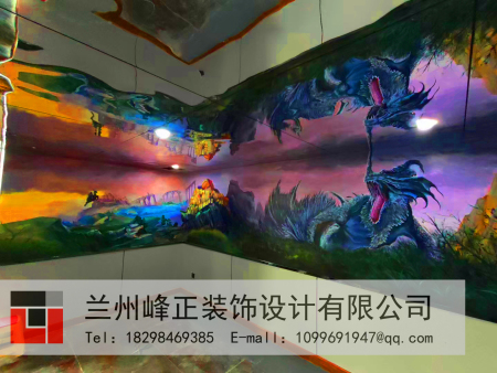 兰州墙体彩绘