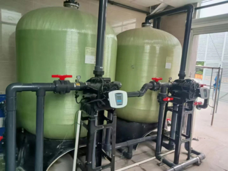 淄博高速40吨软化水设备