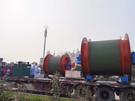 鹤壁润铭矿山机械分享防爆提升绞车减速器的轴头和键槽发生磨损怎么办?