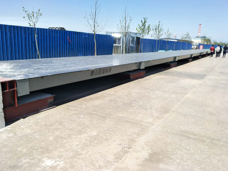 帶水泥基礎(chǔ)墩汽車衡安裝圖4