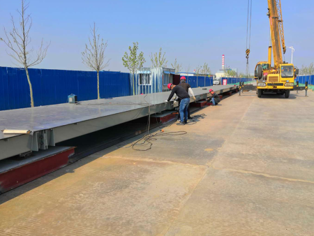 42米電子汽車(chē)衡安裝實(shí)例