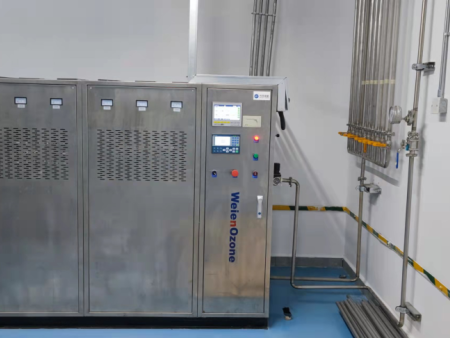 中国医学科学院医学生物研究所-创新疫苗项目——水冷式臭氧发生器调试现场