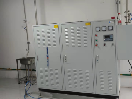 昆明中国医学科学院医学生物学研究所细菌多糖结合疫苗项目--水冷式臭氧发生器调试现场