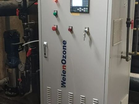 石家庄市人民警察训练学校——泳池专用臭氧发生器调试现场