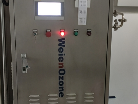 湖北午时药业股份有限公司——水冷式臭氧发生器调试现场