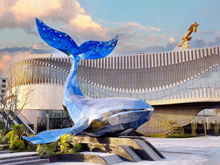 南京雕塑_遇見鯨喜