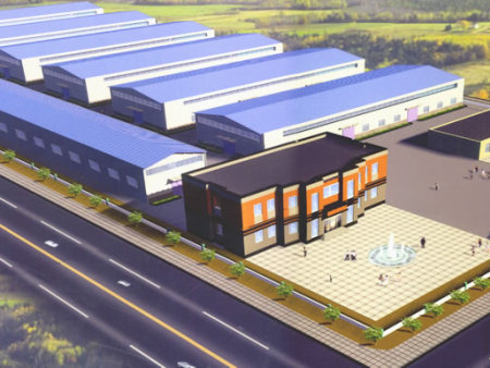 龙安区某新材料公司10000 m²钢结构厂房项目