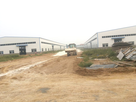 汤阴某机械厂8000 m²钢结构厂房项目