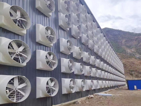 玻璃钢风机安装实例