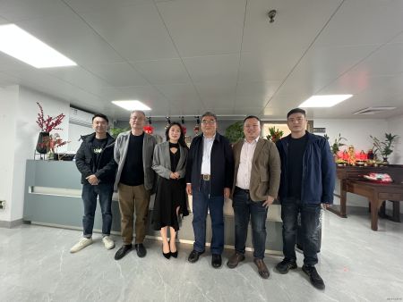 欢迎中国建筑金属结构协会领导莅临通能科技关怀指导