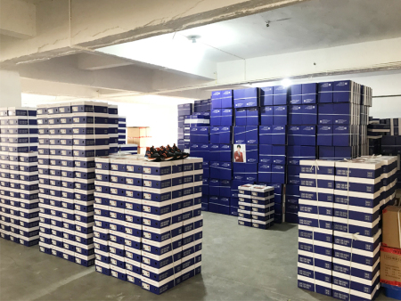 Finished product area