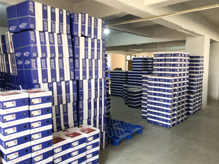 Finished product area