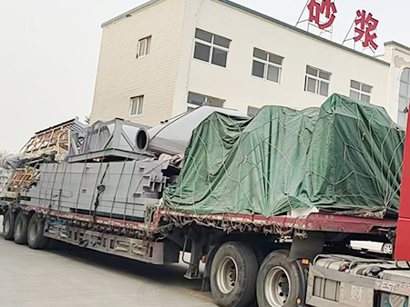 砂漿成套設備發貨