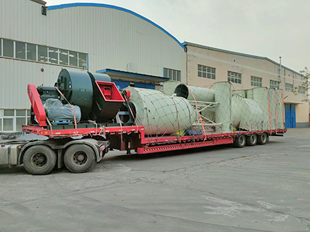 砂浆成套设备发货