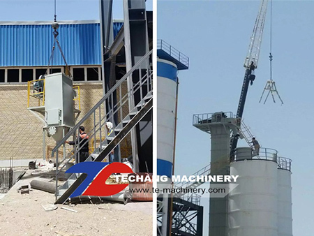 斗式提升机现场图