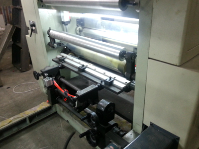 Self-adhesive die cutting machine maintenance details